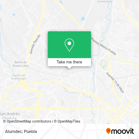 Alumdec map