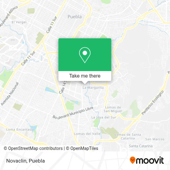 Novaclin map