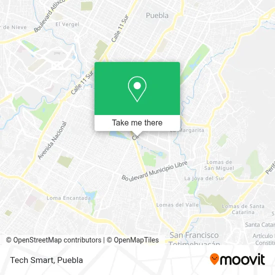 Tech Smart map