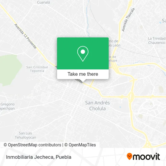 Inmobiliaria Jecheca map