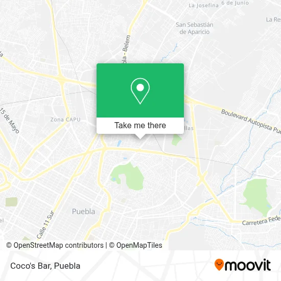 Coco's Bar map