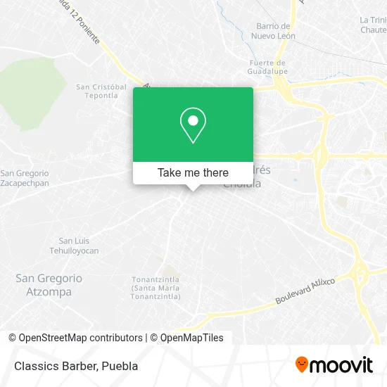 Classics Barber map