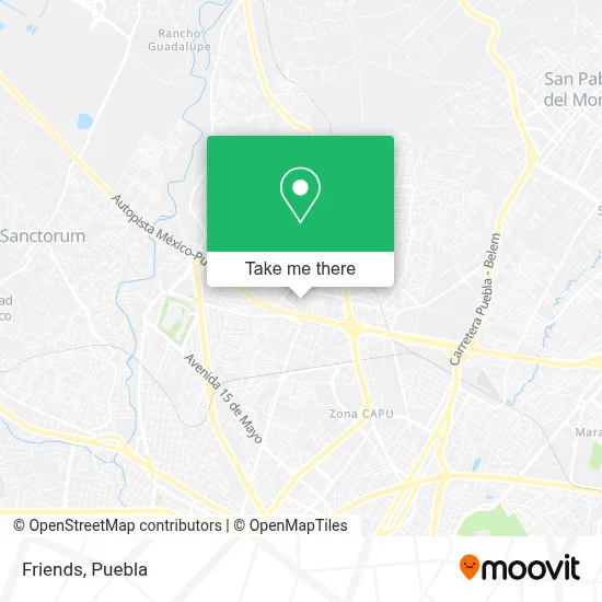 Friends map