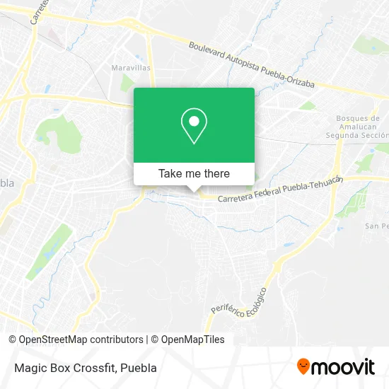 Magic Box Crossfit map