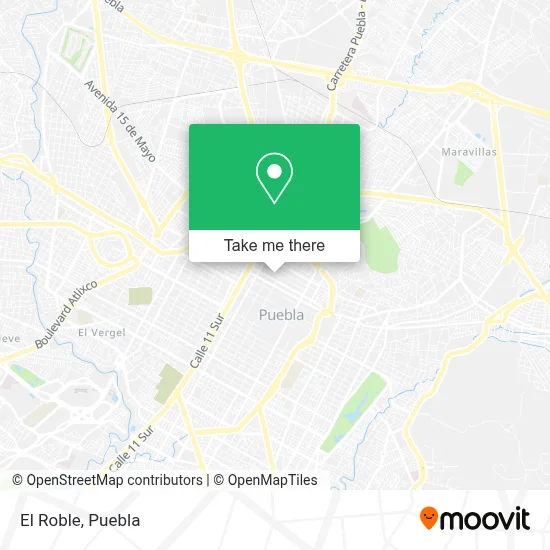 El Roble map