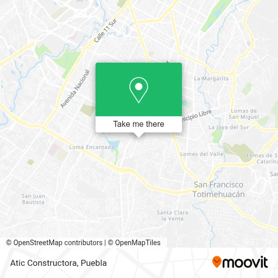 Atic Constructora map