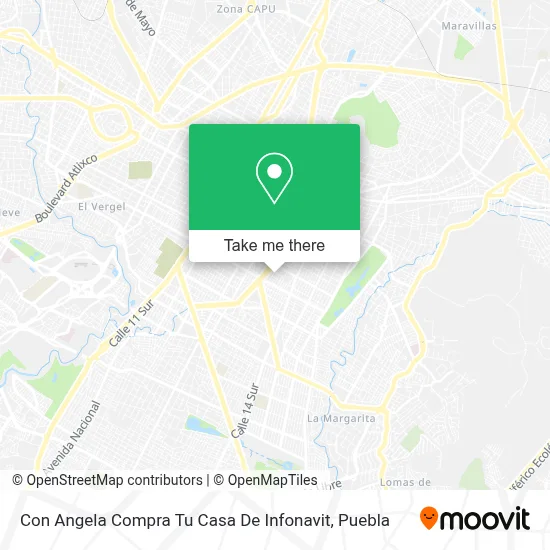Con Angela Compra Tu Casa De Infonavit map