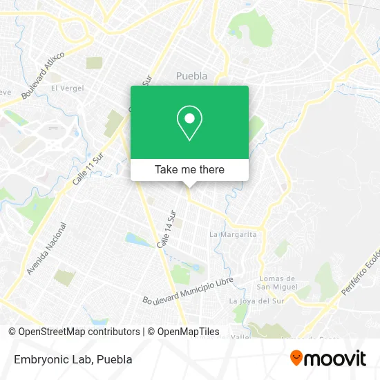 Embryonic Lab map