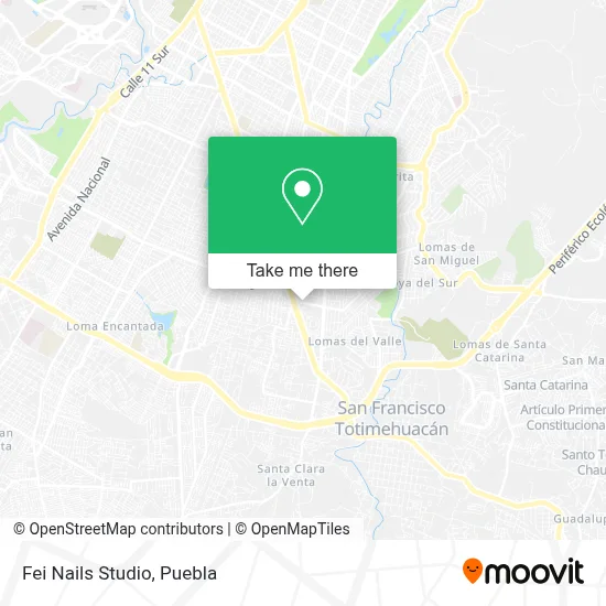 Fei Nails Studio map
