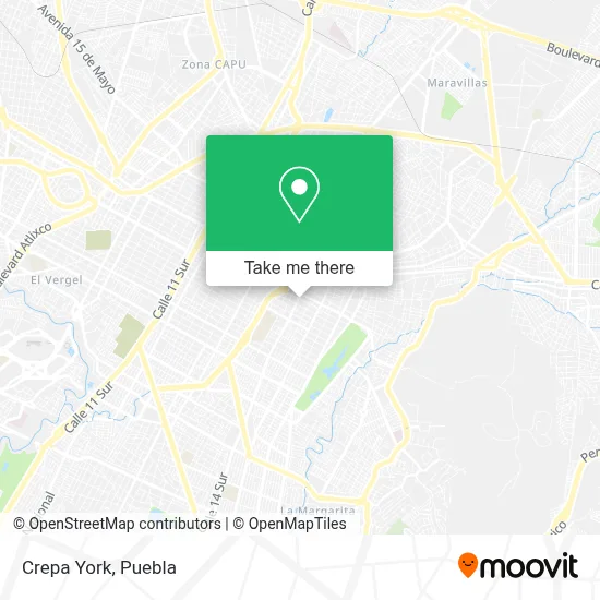 Crepa York map