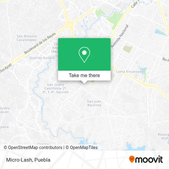 Micro-Lash map