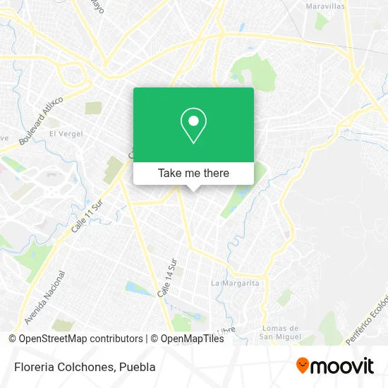 Floreria Colchones map
