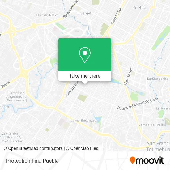 Protection Fire map