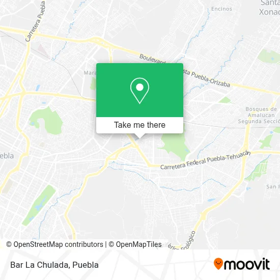 Bar La Chulada map