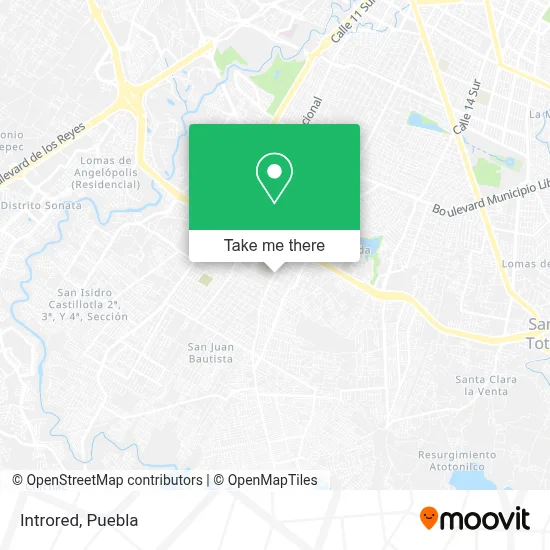 Introred map