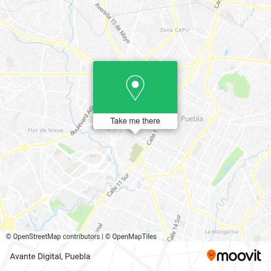 Avante Digital map