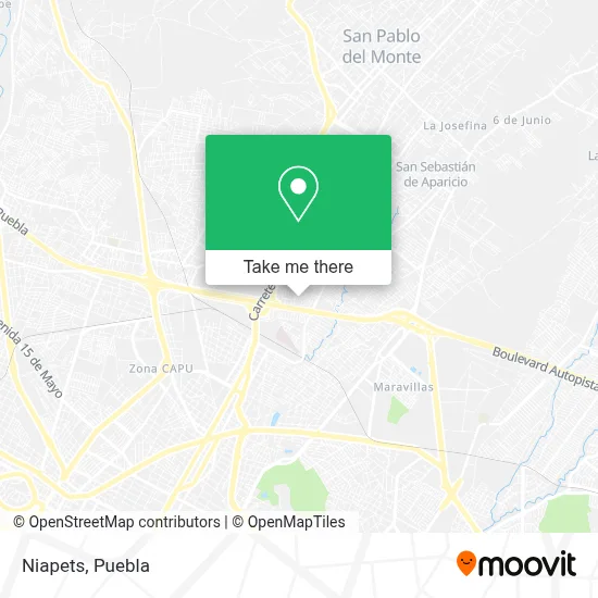 Niapets map
