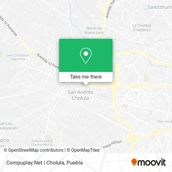 Compuplay.Net | Cholula map