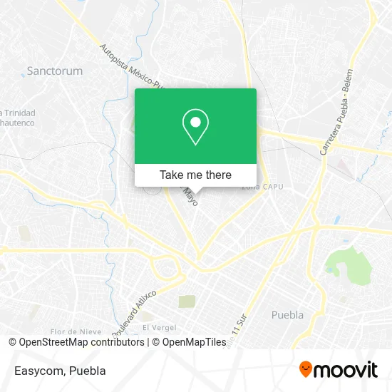 Easycom map