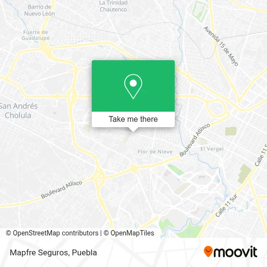 Mapfre Seguros map