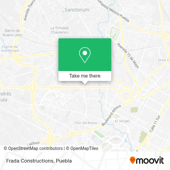 Frada Constructions map