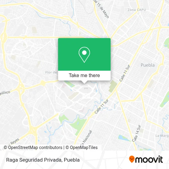 Raga Seguridad Privada map