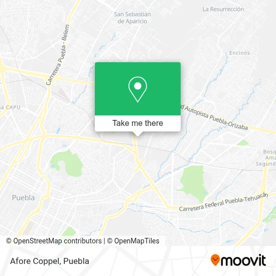 Afore Coppel map