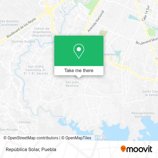 República Solar map