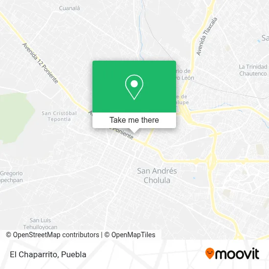El Chaparrito map