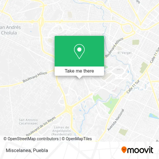Miscelanea map