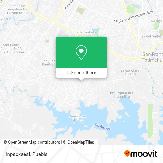 Inpackseal map