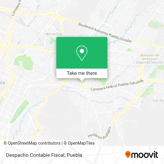 Despacho Contable Fiscal map