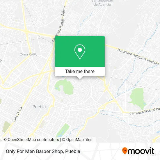 Only For Men Barber Shop map