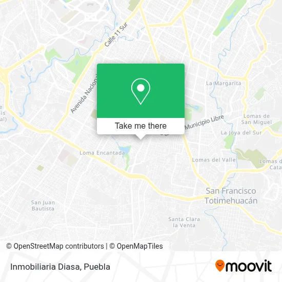 Inmobiliaria Diasa map
