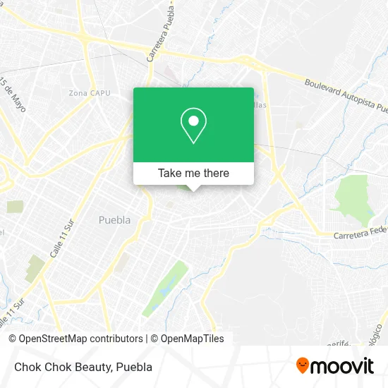 Chok Chok Beauty map