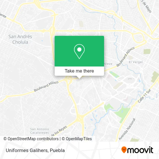 Uniformes Galihers map