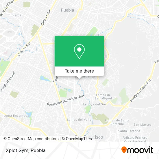Xplot Gym map