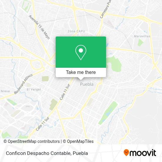 Conficon Despacho Contable map