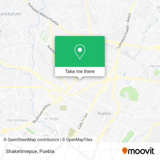 Shaketimepue map