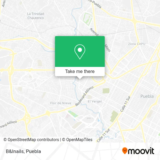 B&Inails map