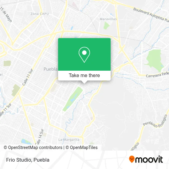 Frio Studio map