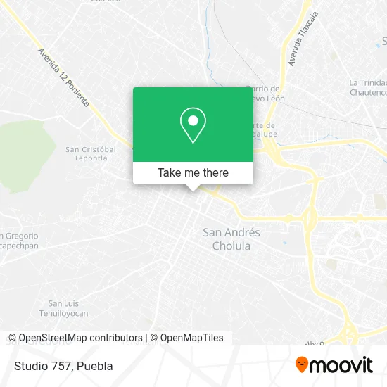 Studio 757 map