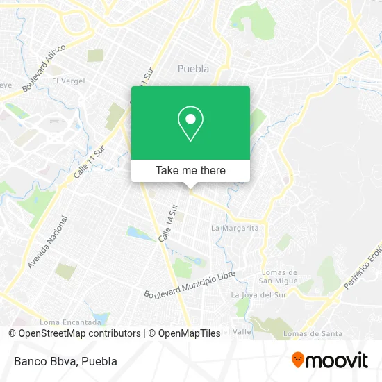 Banco Bbva map