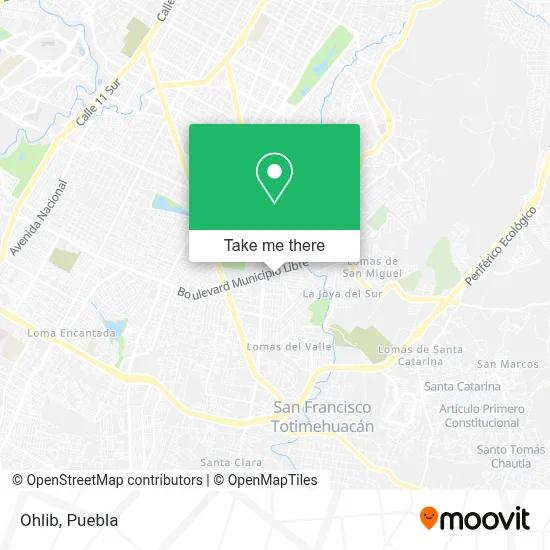 Ohlib map