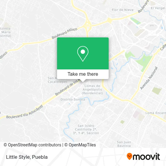 Little Style map