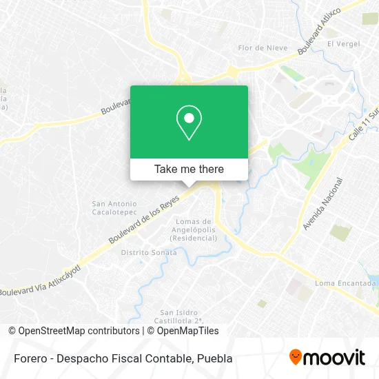 Forero - Despacho Fiscal Contable map