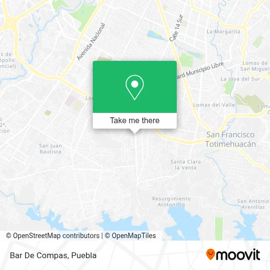 Bar De Compas map