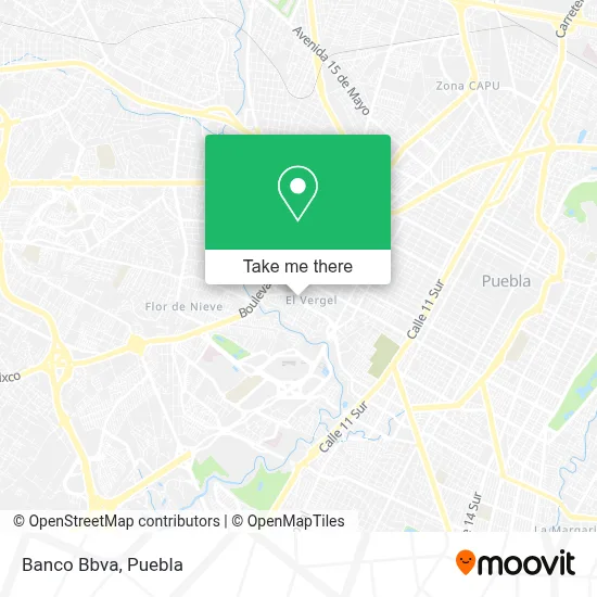 Banco Bbva map