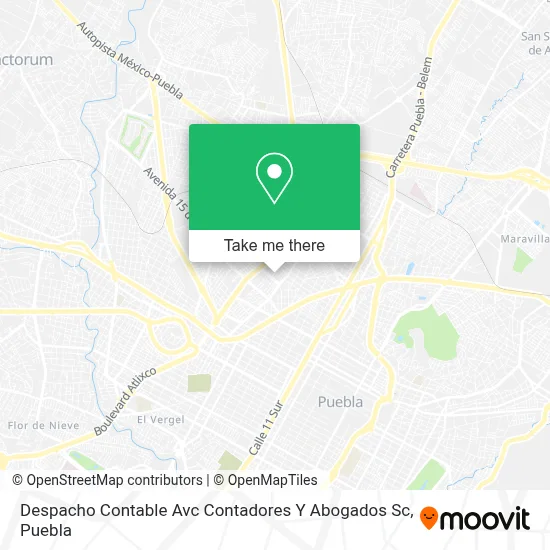 Despacho Contable Avc Contadores Y Abogados Sc map