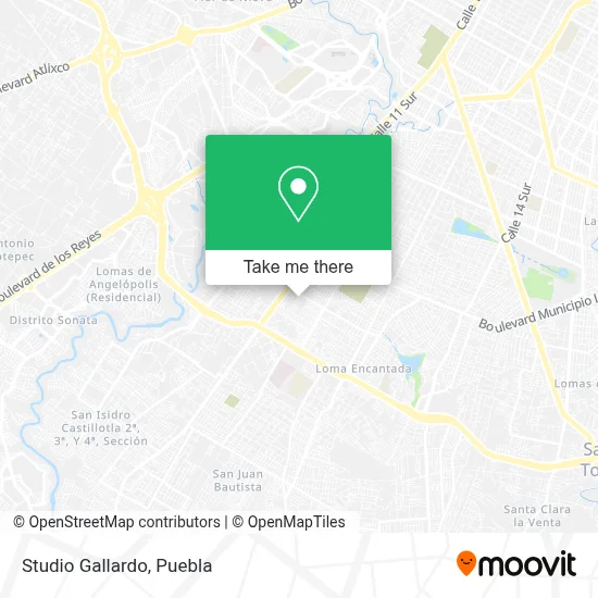 Studio Gallardo map